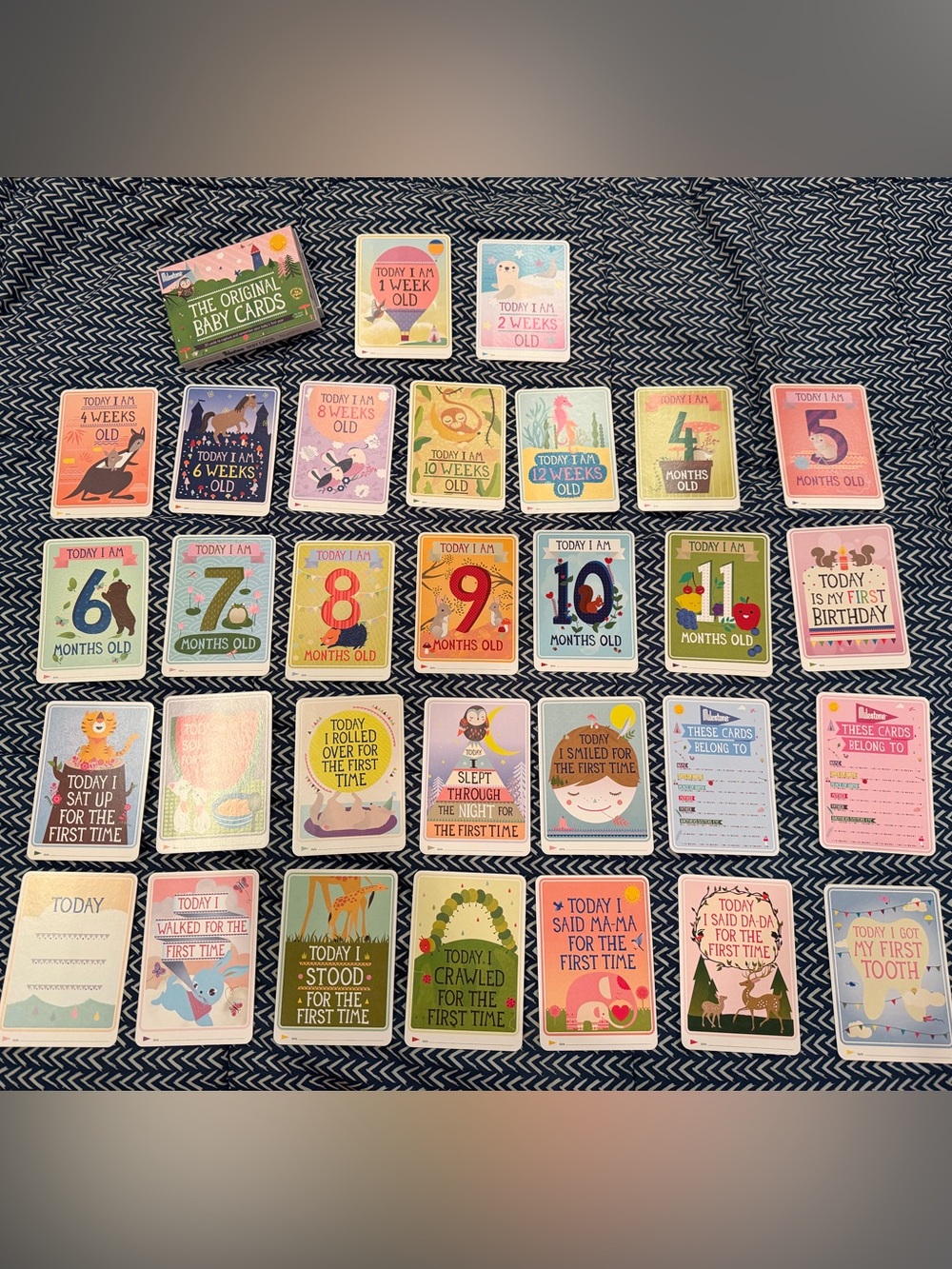 The Original Baby Cards - Green - Picture 2 of 2